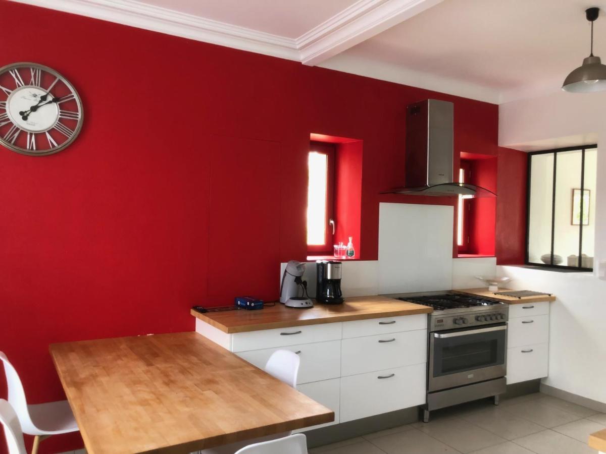 Cheviré-le-Rouge Villa Le Printemps, Maison 15 Pers Avec Piscine מראה חיצוני תמונה